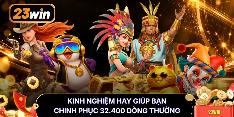 Kinh nghiệm hay giúp bạn chinh phục 32.400 dòng thưởng